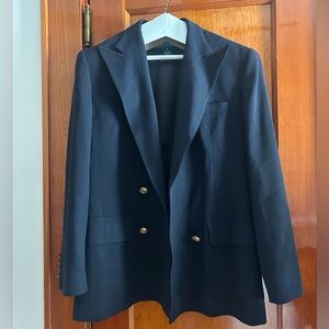 Ralph Lauren Navy Blazer with Gold Buttons